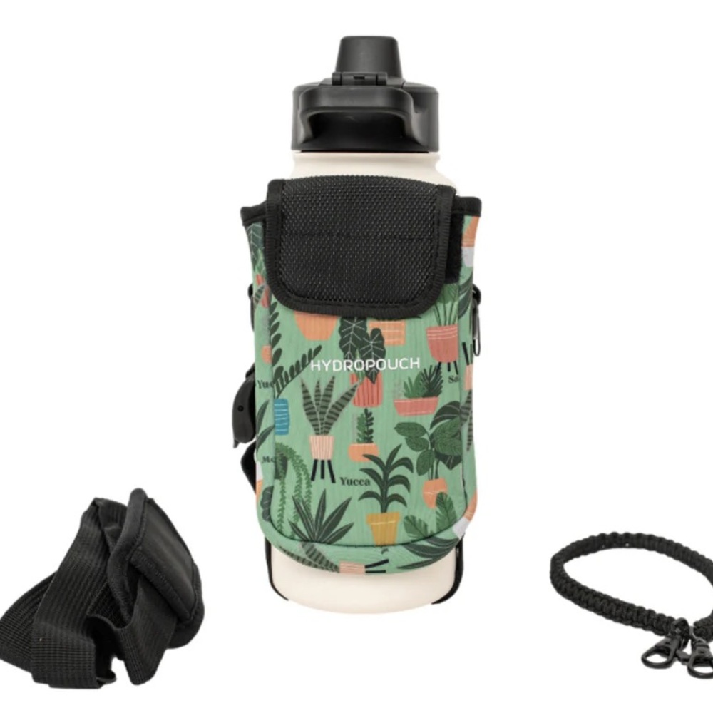 Juggy Hydropouch “Plant Lover” Water Bottle Sling NWOT - Picture 6 of 8